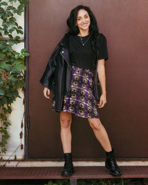Onegodian Flower Jewel: Design 01 – Skater Skirt