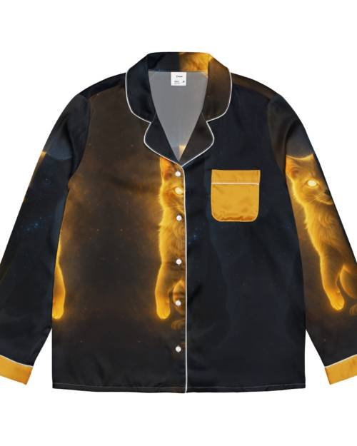 Vera’el – Sentinel of Shadows™, Companion #4 of the Divine 9 – Women’s long sleeve pajama top