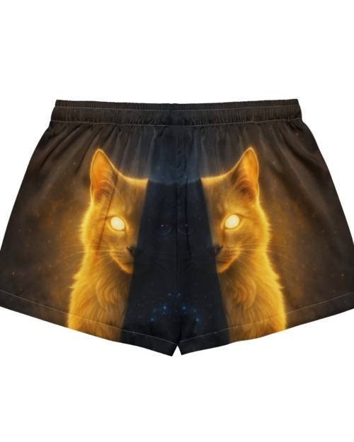 Vera’el – Sentinel of Shadows™, Companion #4 of the Divine 9 – Women’s pajama shorts