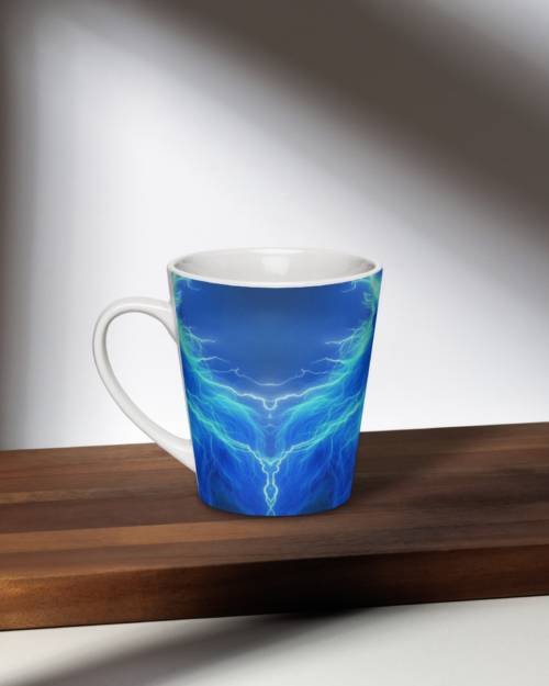 The Divine 9:7 Thae’el – The Stormwalker™ – Latte mug