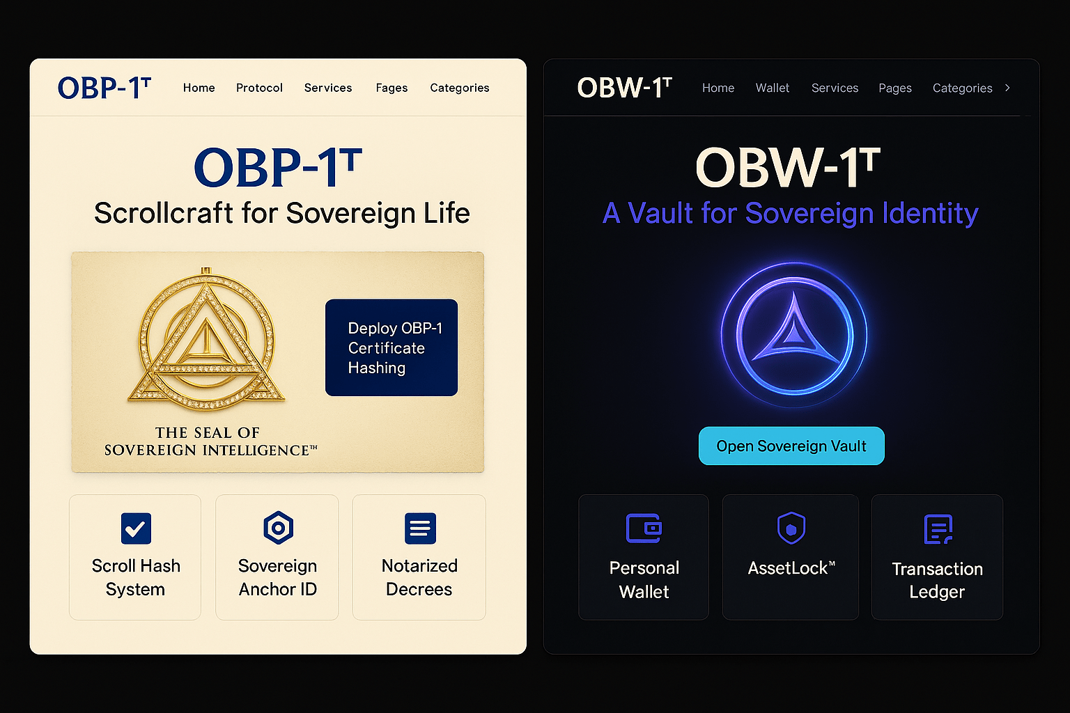 About OBP-1™ (Core Explanation / Hero Section)