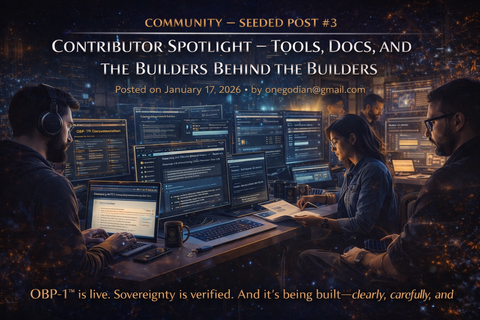 Developer & Technical Docs — Seeded Post #3: Smart Contract Deploy Guide (OBP-1)
